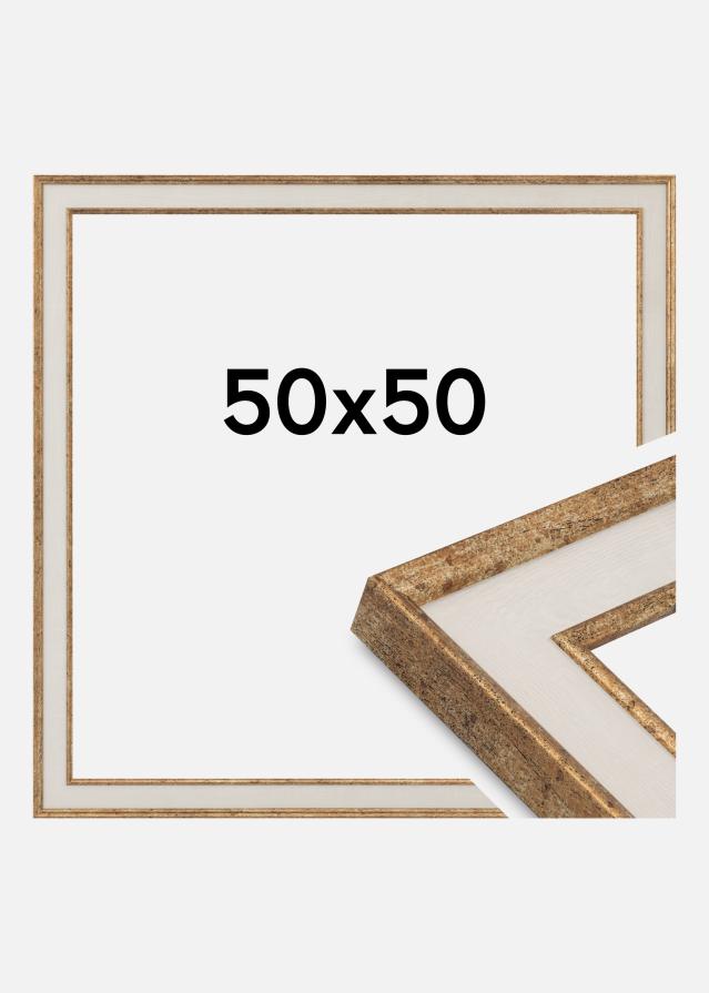 Jämtlands Ramfabrik Kader Dolly Acrylglas Goud 50x50 cm