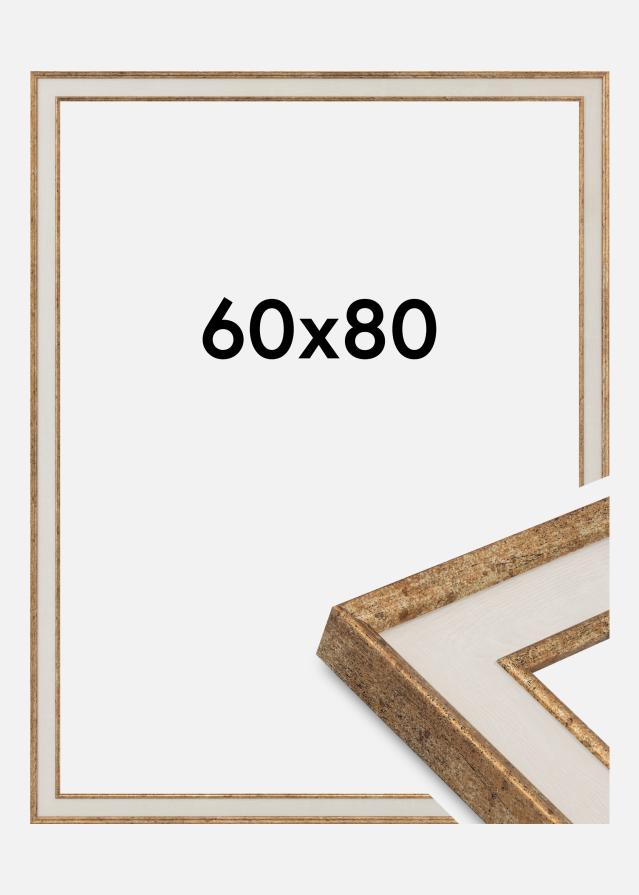 Jämtlands Ramfabrik Kader Dolly Acrylglas Goud 60x80 cm