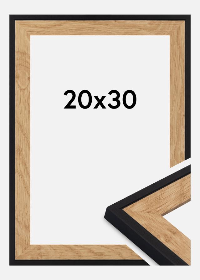 Jämtlands Ramfabrik Kader Iris Acrylglas Zwart 20x30 cm