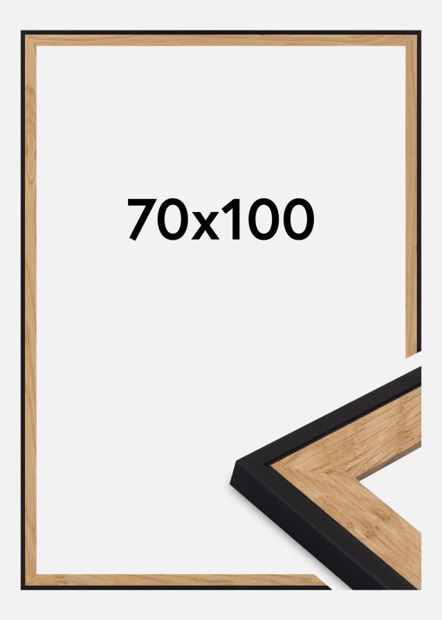 Jämtlands Ramfabrik Kader Iris Acrylglas Zwart 70x100 cm