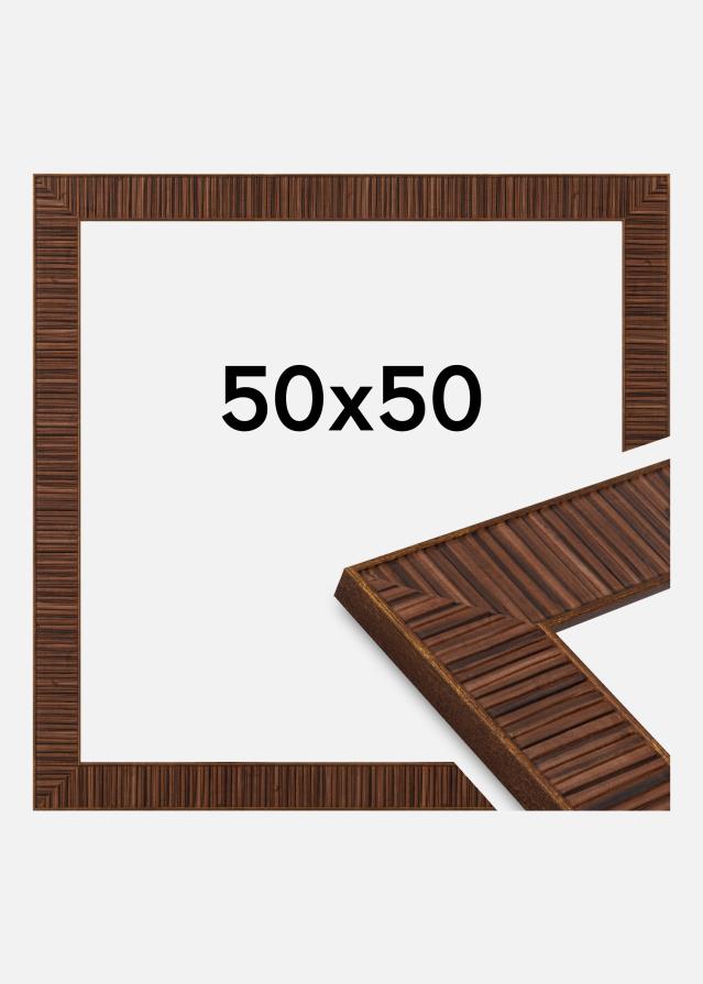 Jämtlands Ramfabrik Kader Agust Acrylglas Rosewood 50x50 cm