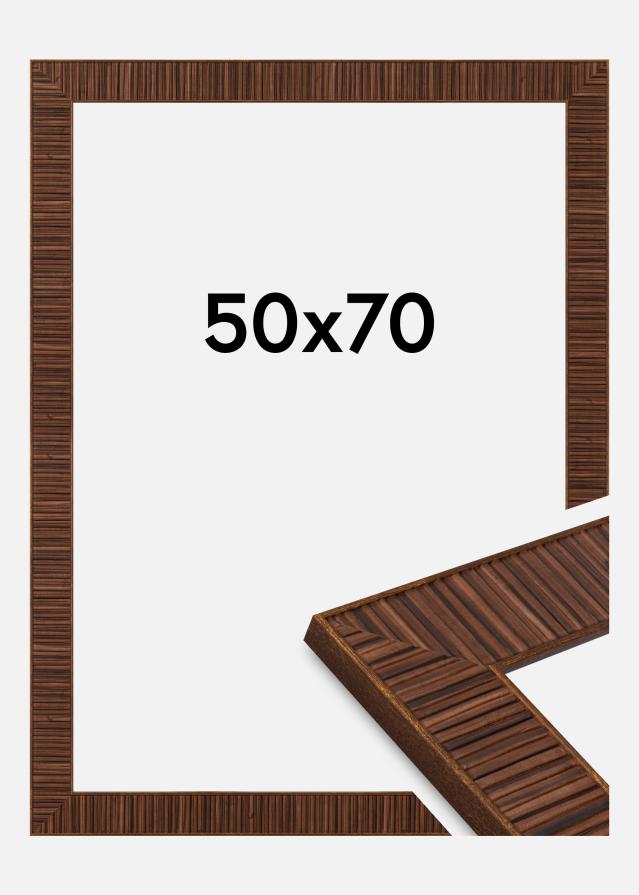 Jämtlands Ramfabrik Kader Agust Acrylglas Rosewood 50x70 cm