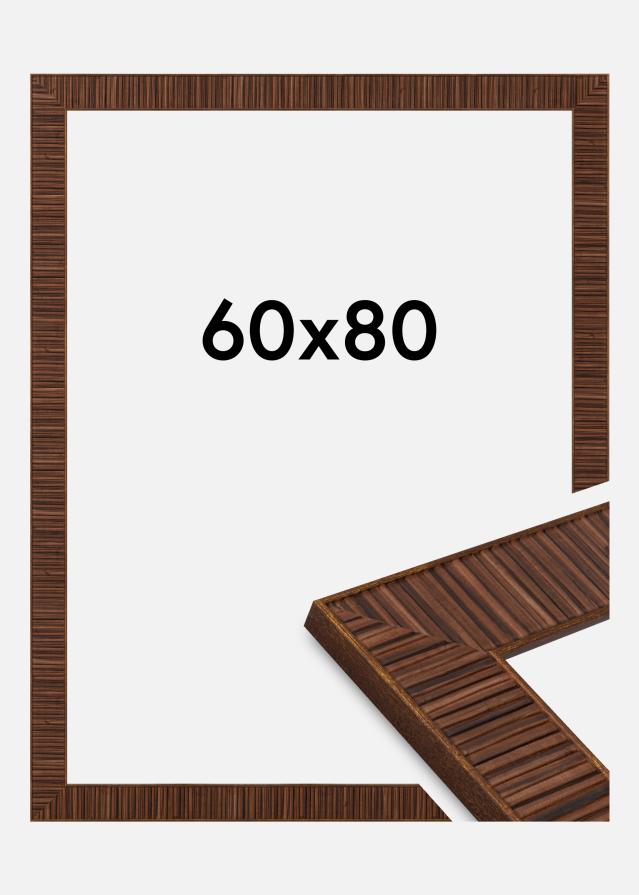 Jämtlands Ramfabrik Kader Agust Acrylglas Rosewood 60x80 cm