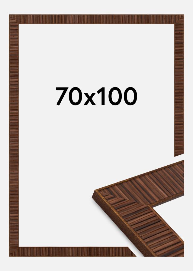 Jämtlands Ramfabrik Kader Agust Acrylglas Rosewood 70x100 cm