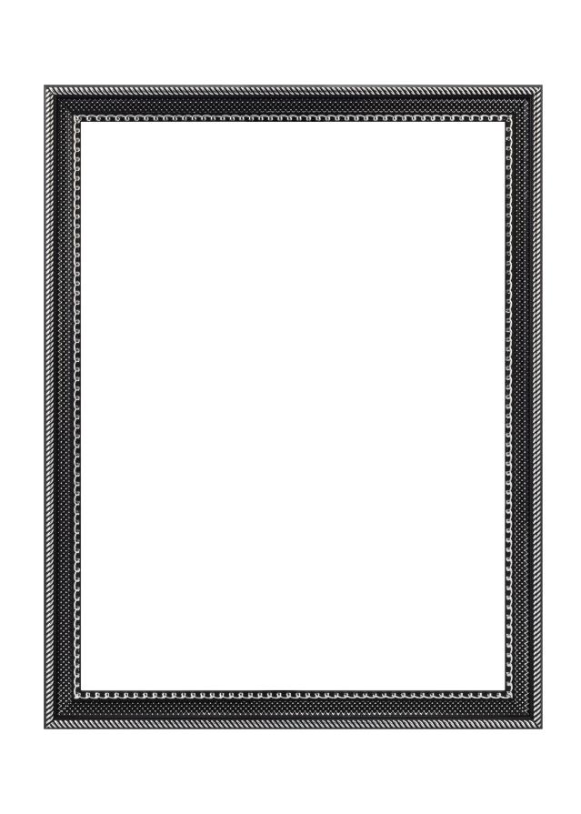 Jämtlands Ramfabrik Kader Trellis Acrylglas Vintage Black 40x50 cm