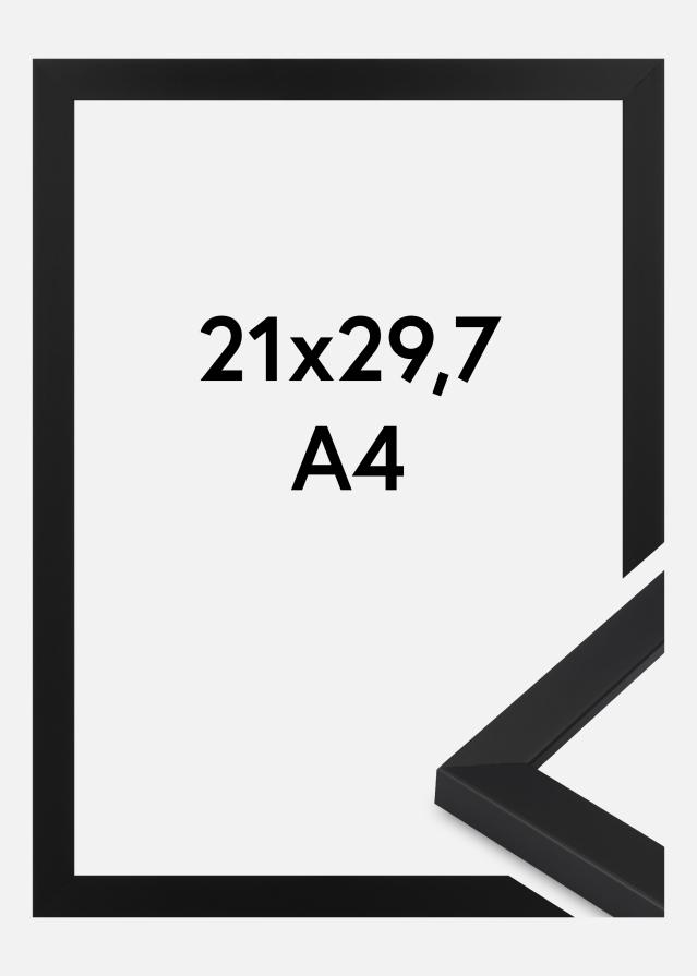 Jämtlands Ramfabrik Kader Oban Acrylglas Zwart 21x29.7 cm (A4)