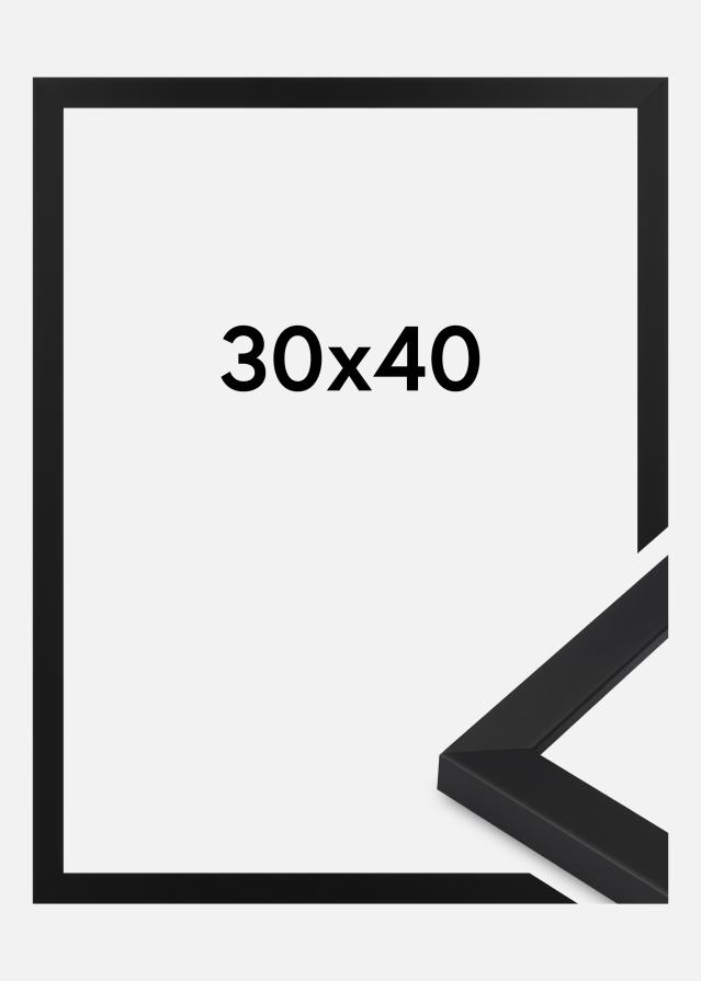 Jämtlands Ramfabrik Kader Oban Acrylglas Zwart 30x40 cm