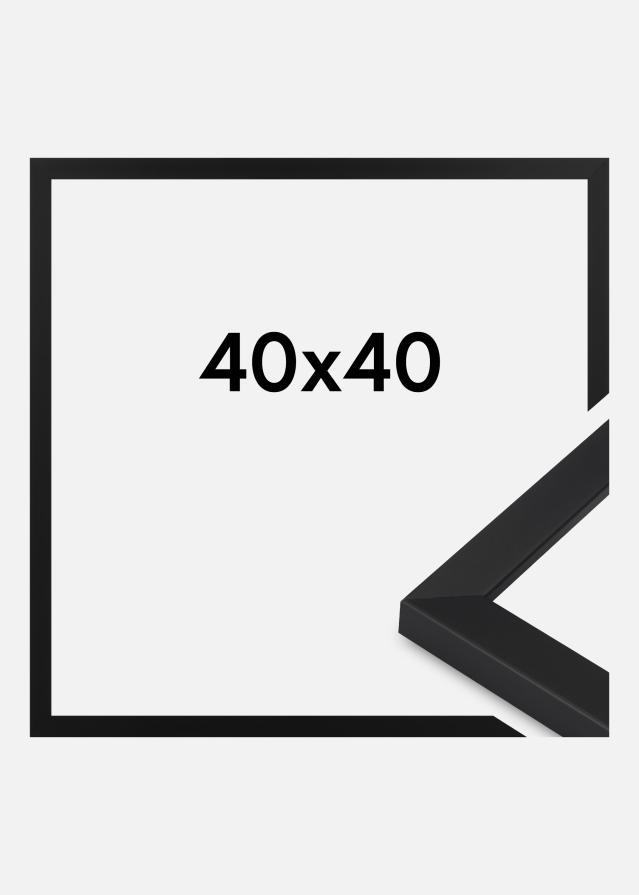Jämtlands Ramfabrik Kader Oban Acrylglas Zwart 40x40 cm