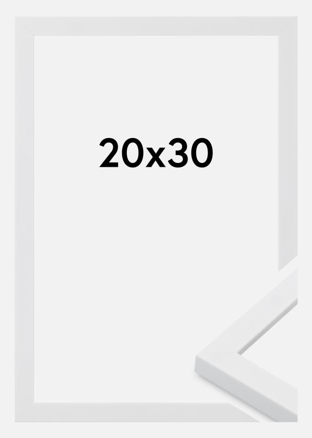 Jämtlands Ramfabrik Kader Oban Acrylglas Wit 20x30 cm