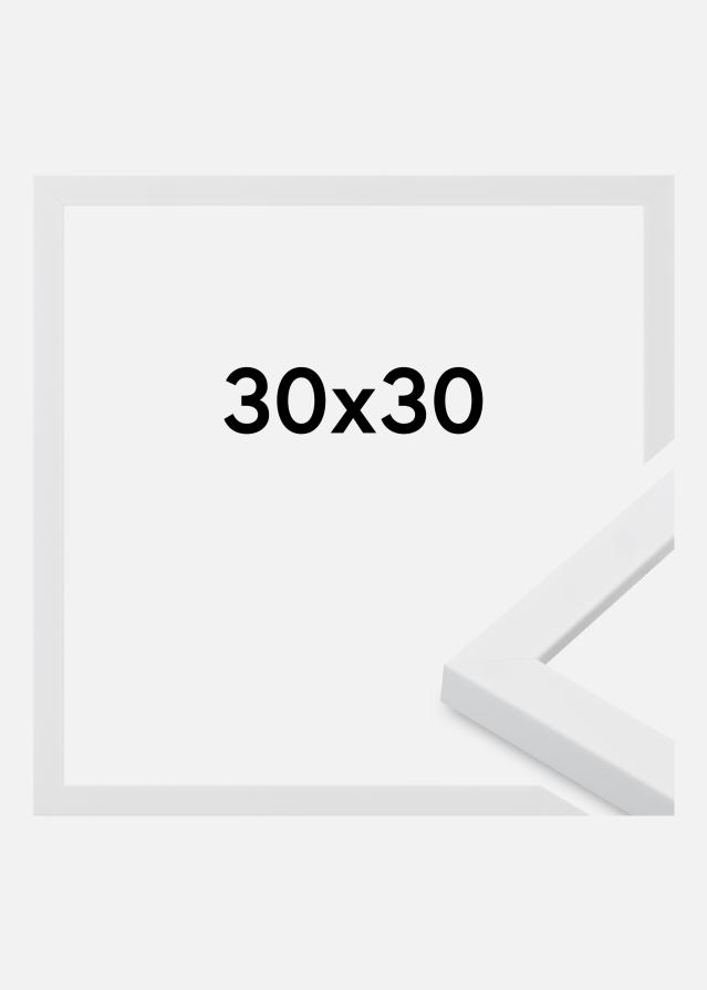 Jämtlands Ramfabrik Kader Oban Acrylglas Wit 30x30 cm