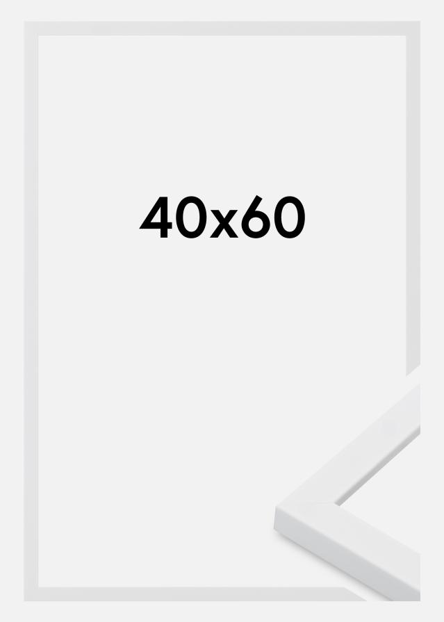 Jämtlands Ramfabrik Kader Oban Acrylglas Wit 40x60 cm