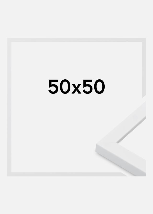 Jämtlands Ramfabrik Kader Oban Acrylglas Wit 50x50 cm