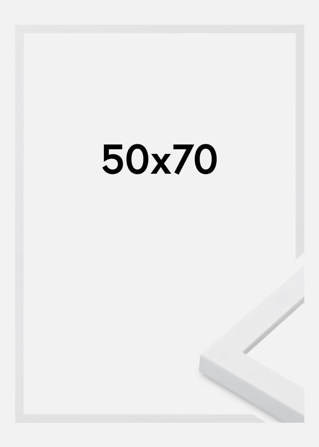 Jämtlands Ramfabrik Kader Oban Acrylglas Wit 50x70 cm