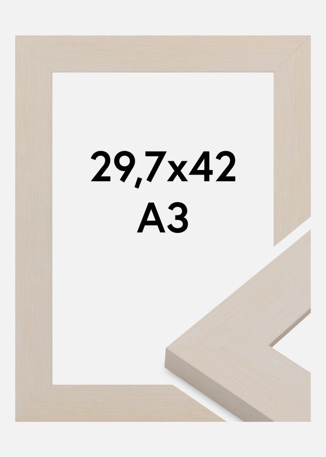 Jämtlands Ramfabrik Kader Pembrokeshire Acrylglas Wit 29,7x42 cm (A3)