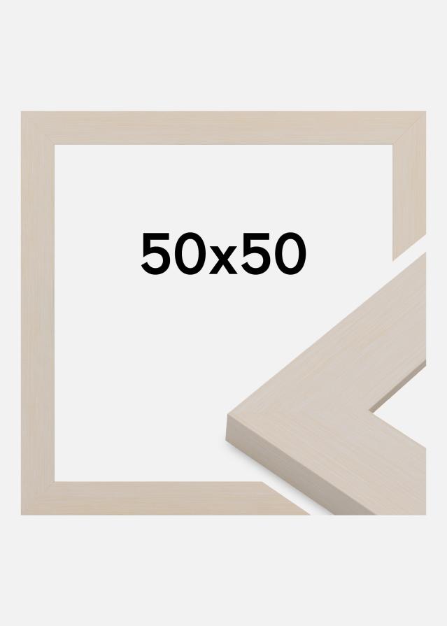 Jämtlands Ramfabrik Kader Pembrokeshire Acrylglas Wit 50x50 cm