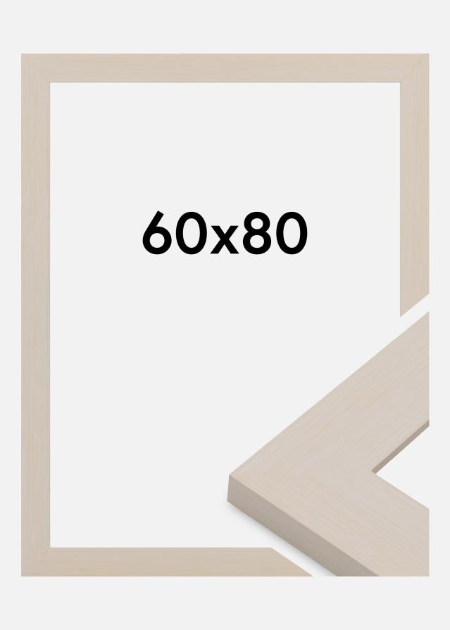 Jämtlands Ramfabrik Kader Pembrokeshire Acrylglas Wit 60x80 cm