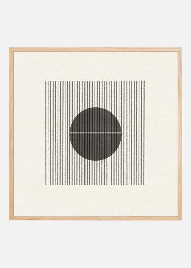 Bildverkstad Line and Circle Harmony Poster