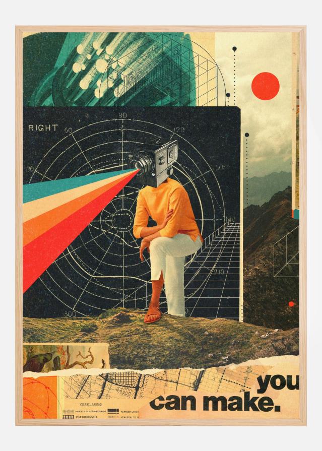 Bildverkstad You Can Make It Right Poster