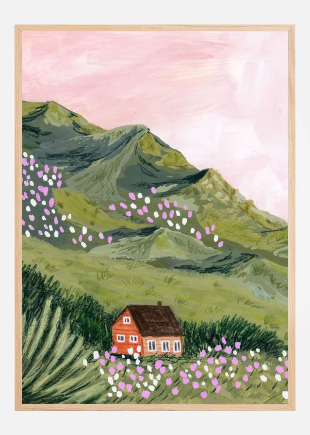 Bildverkstad Mountain House Poster