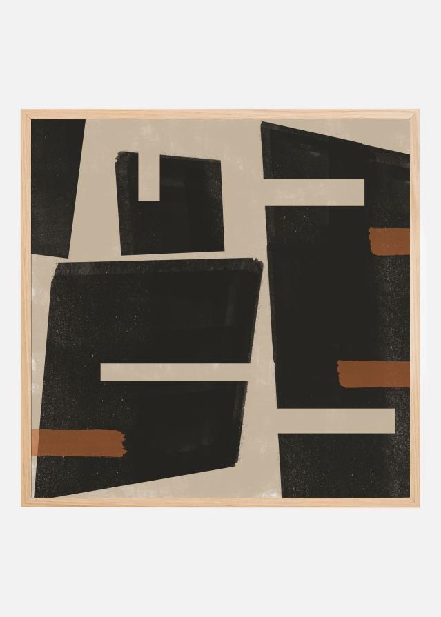 Bildverkstad Geometric Echoes Poster