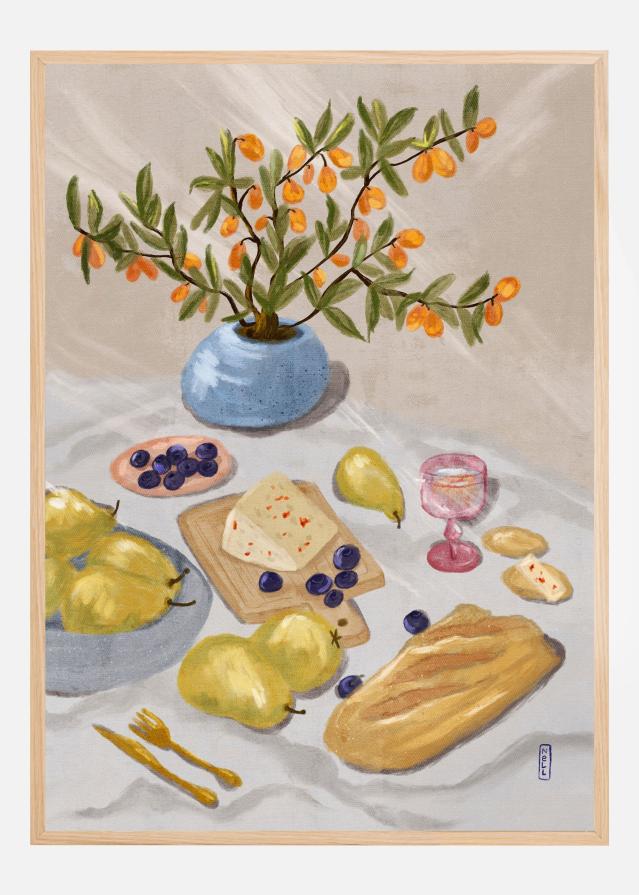 Bildverkstad Gin and Tonic In the Afternoon Sun Poster