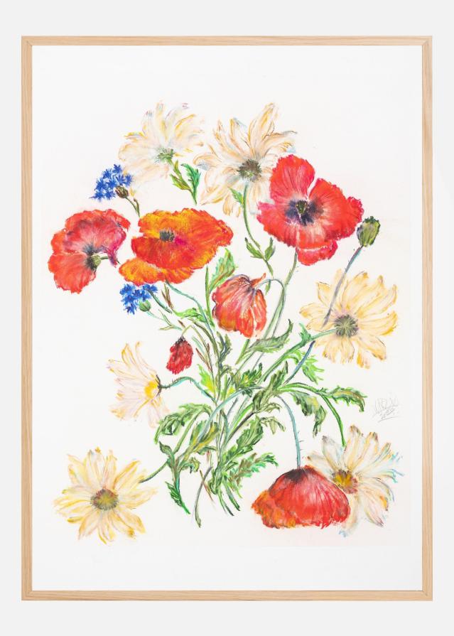 Bildverkstad Flower Of Life III Poster