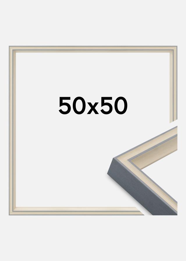 Jämtlands Ramfabrik Kader Riga Acrylglas Grijs 50x50 cm