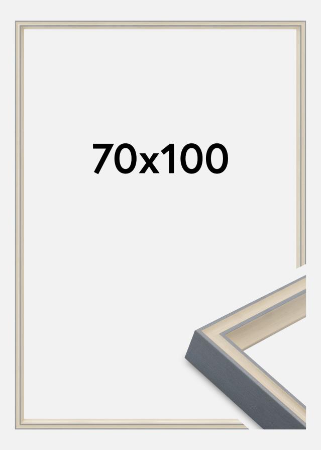 Jämtlands Ramfabrik Kader Riga Acrylglas Grijs 70x100 cm