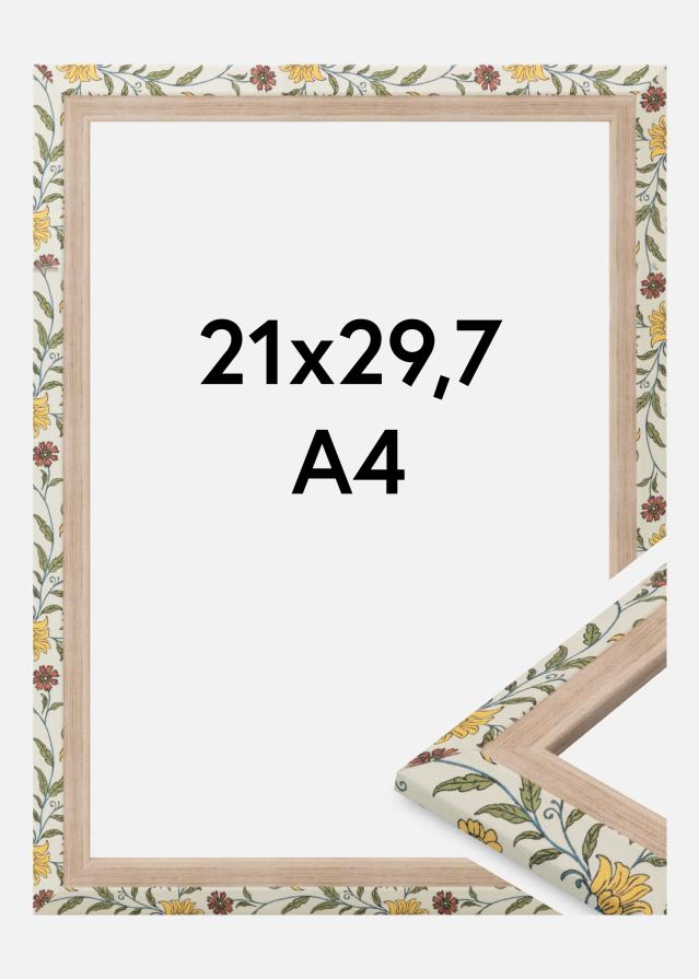 Jämtlands Ramfabrik Kader Arco Acrylglas Bloemmotief Eik 21x29,7 cm (A4)