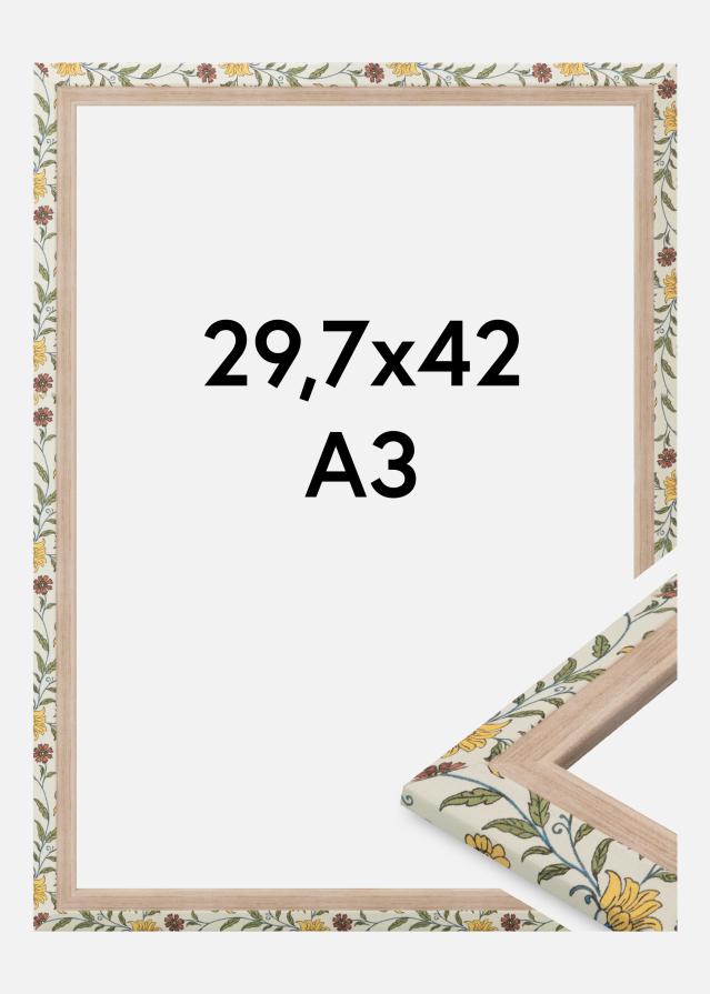 Jämtlands Ramfabrik Kader Arco Acrylglas Bloemmotief Eik 29,7x42 cm (A3)