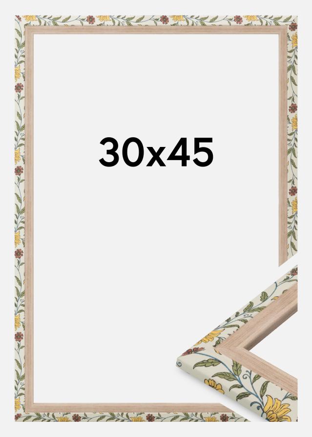Jämtlands Ramfabrik Kader Arco Acrylglas Bloemmotief Eik 30x45 cm