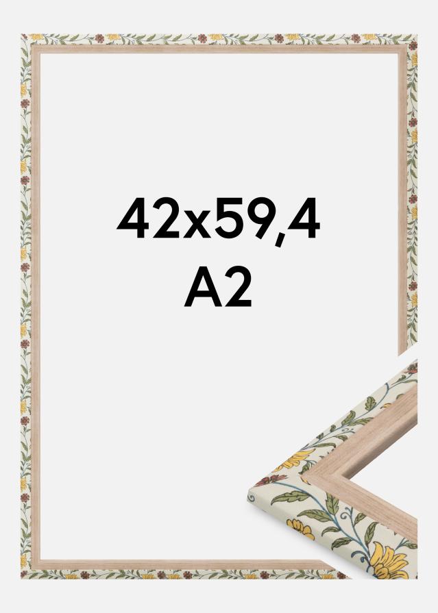 Jämtlands Ramfabrik Kader Arco Acrylglas Bloemmotief Eik 42x59,4 cm (A2)