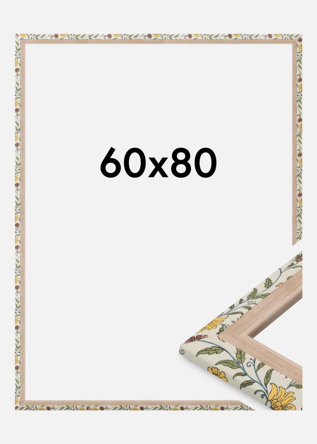 Jämtlands Ramfabrik Kader Arco Acrylglas Bloemmotief Eik 60x80 cm