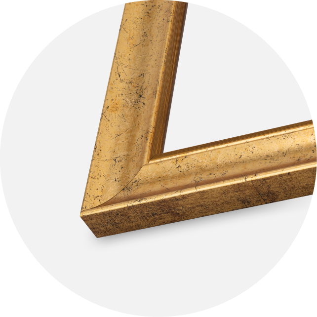 Jämtlands Ramfabrik Kader Conca Acrylglas Goud 59.4x84 cm (A1)