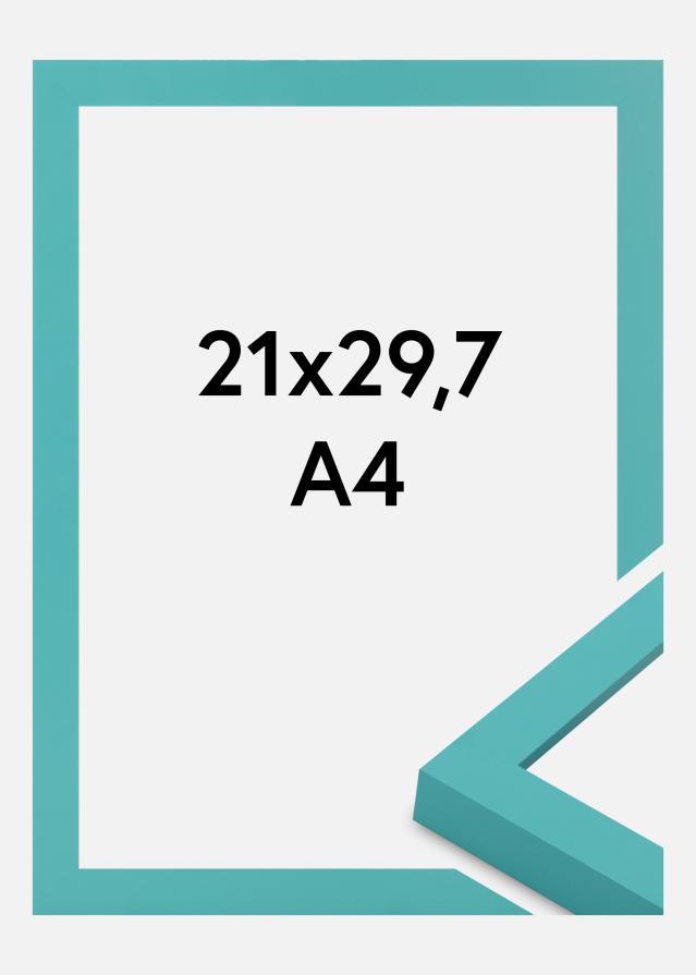 Jämtlands Ramfabrik Kader Selection Acrylglas Aqua Blue 21x29.7 cm (A4)