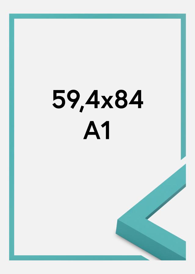 Jämtlands Ramfabrik Kader Selection Acrylglas Aqua Blue 59.4x84 cm (A1)