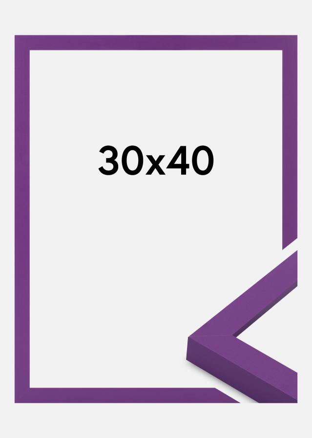 Jämtlands Ramfabrik Kader Selection Acrylglas Deep Lilac 30x40 cm