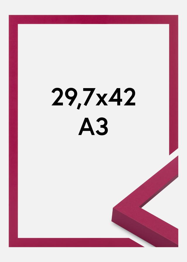 Jämtlands Ramfabrik Kader Selection Acrylglas Hot Pink 29.7x42 cm (A3)