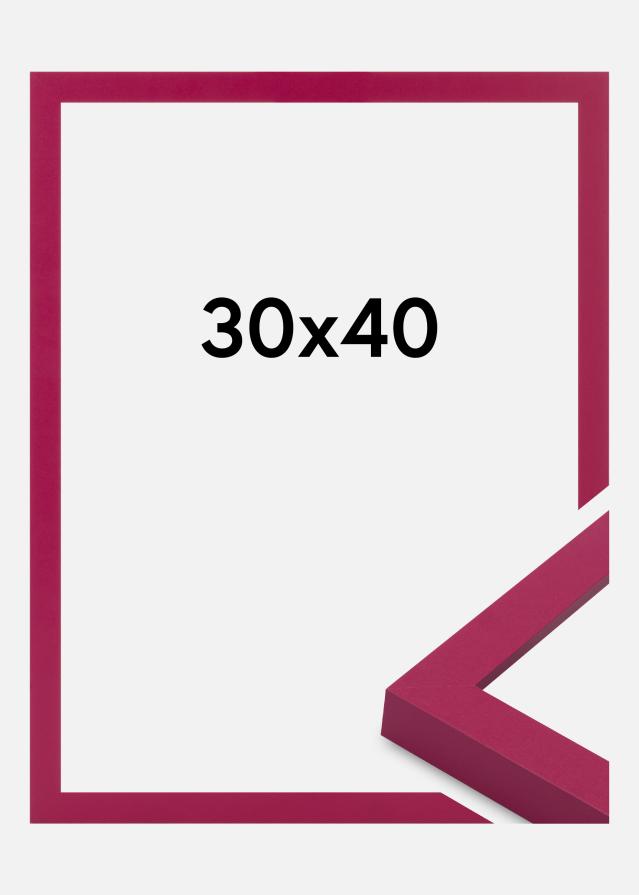 Jämtlands Ramfabrik Kader Selection Acrylglas Hot Pink 30x40 cm