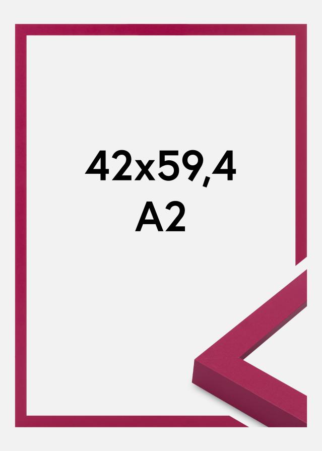 Jämtlands Ramfabrik Kader Selection Acrylglas Hot Pink 42x59.4 cm (A2)