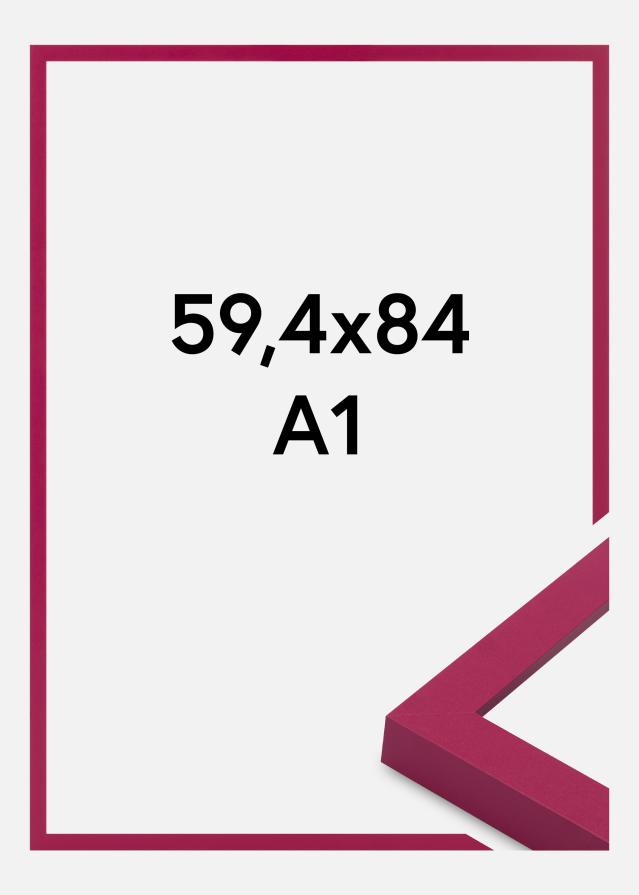 Jämtlands Ramfabrik Kader Selection Acrylglas Hot Pink 59.4x84 cm (A1)