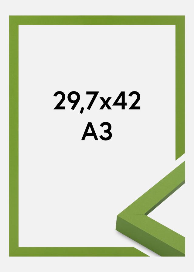 Jämtlands Ramfabrik Kader Selection Acrylglas Lime Green 29.7x42 cm (A3)