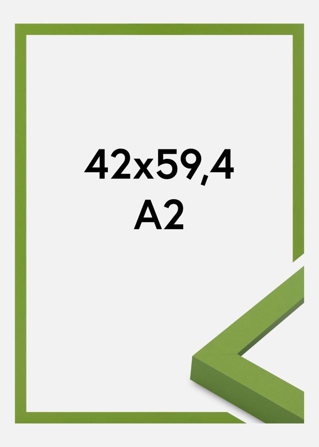 Jämtlands Ramfabrik Kader Selection Acrylglas Lime Green 42x59.4 cm (A2)