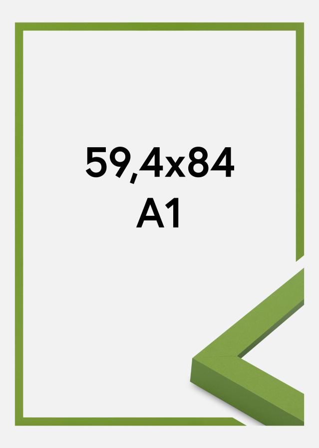 Jämtlands Ramfabrik Kader Selection Acrylglas Lime Green 59.4x84 cm (A1)