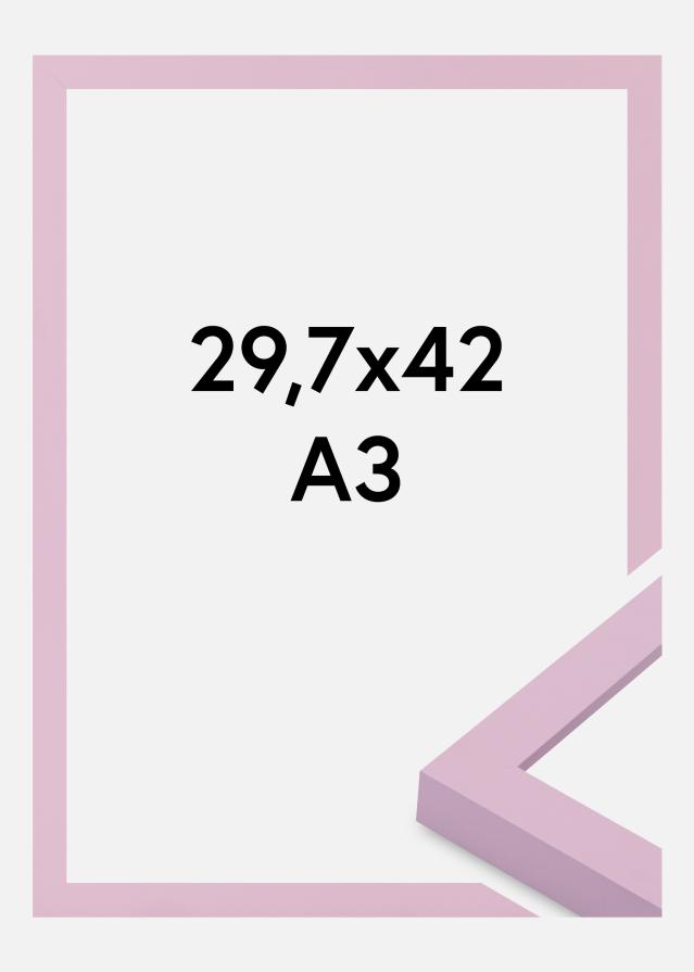 Jämtlands Ramfabrik Kader Selection Acrylglas Pink 29.7x42 cm (A3)