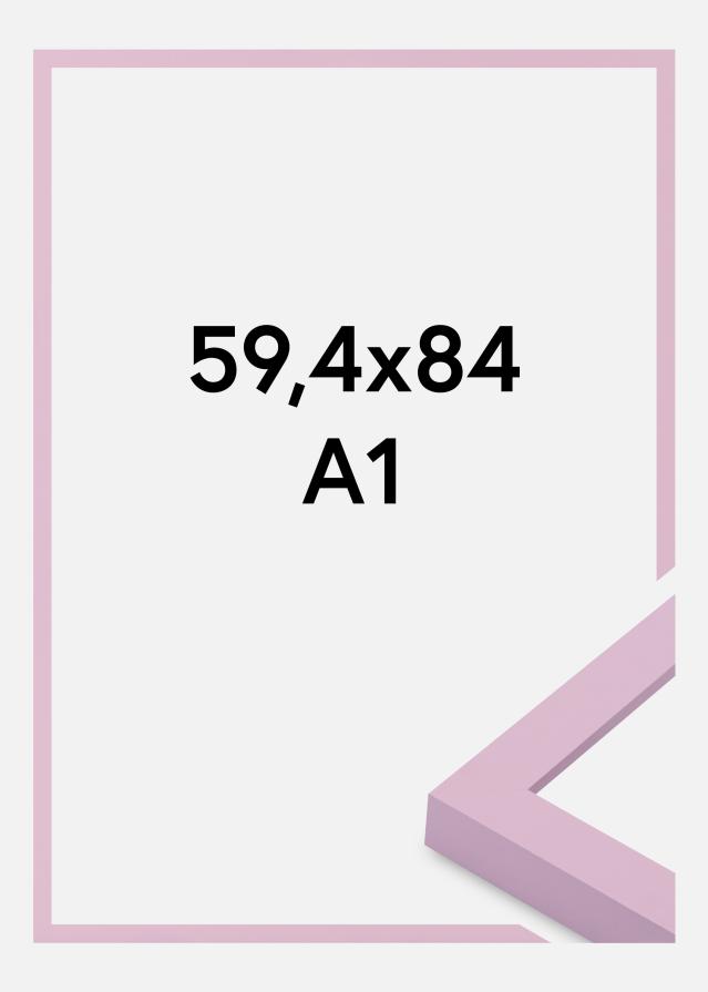 Jämtlands Ramfabrik Kader Selection Acrylglas Pink 59.4x84 cm (A1)