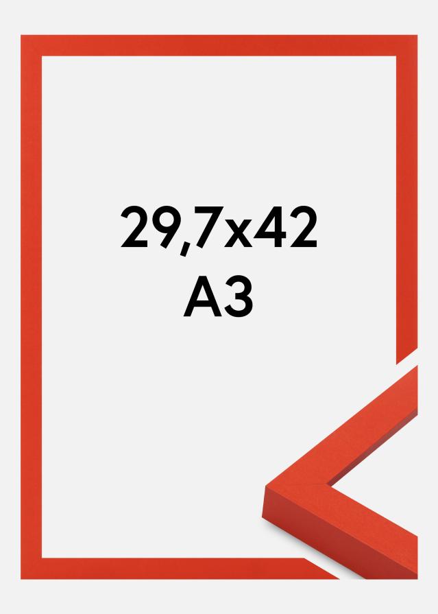 Jämtlands Ramfabrik Kader Selection Acrylglas Red 29.7x42 cm (A3)