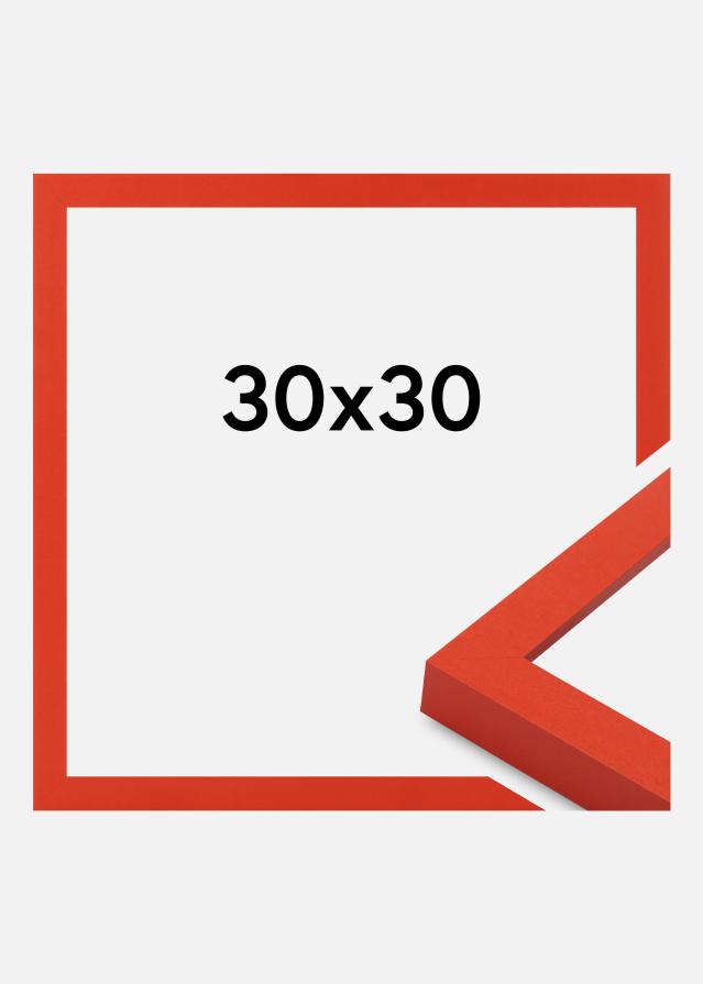 Jämtlands Ramfabrik Kader Selection Acrylglas Red 30x30 cm