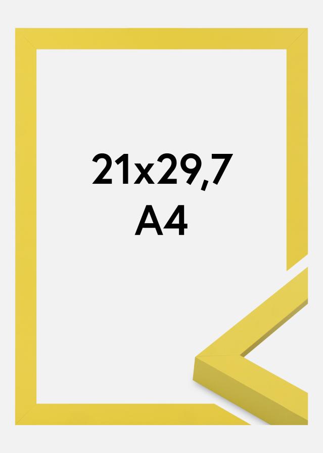 Jämtlands Ramfabrik Kader Selection Acrylglas Yellow 21x29.7 cm (A4)