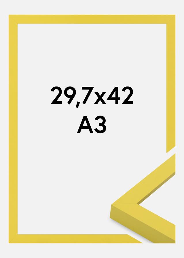 Jämtlands Ramfabrik Kader Selection Acrylglas Yellow 29.7x42 cm (A3)